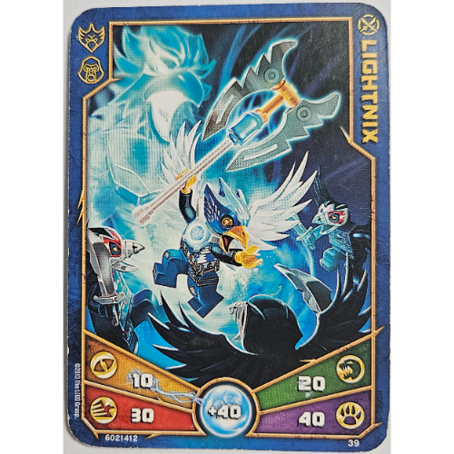 Trading Card, Legends of Chima Deck #1: 39 [Lightnix] [Keine Farbe/Beliebige Farbe]