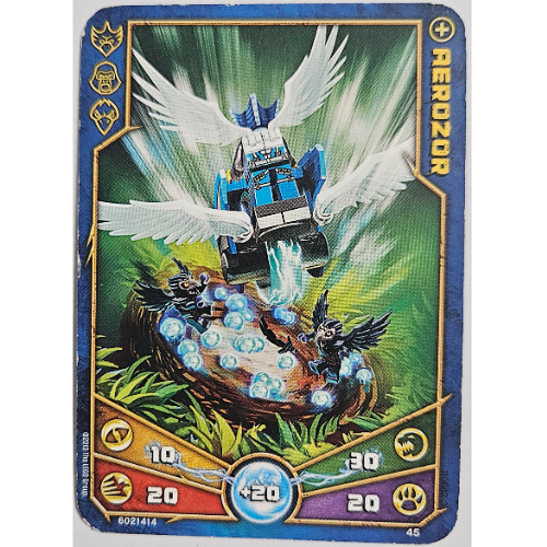 Trading Card, Legends of Chima Deck #1: 45 [Aerozor] [No Color/Any Color]