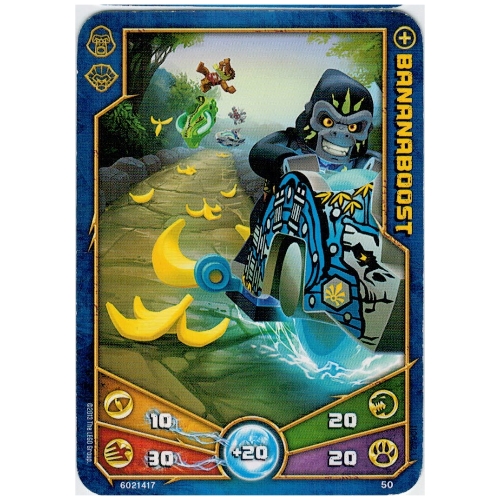 Trading Card, Legends of Chima Deck #1: 50 [Bananaboost] [No Color/Any Color]