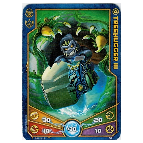Trading Card, Legends of Chima Deck #1: 52 [Treehugger III] [Keine Farbe/Beliebige Farbe]