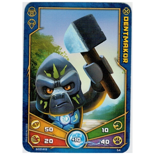 Trading Card, Legends of Chima Deck #1: 54 [Dentmakor] [No Color/Any Color]