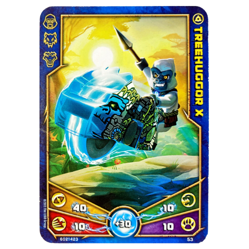Trading Card, Legends of Chima Deck #1: 53 [Treehuggor X] [Keine Farbe/Beliebige Farbe]