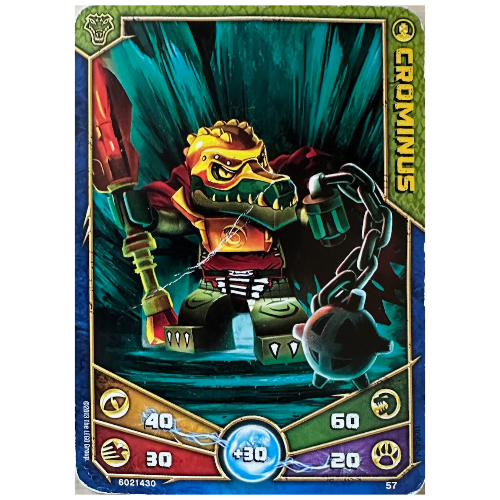 Trading Card, Legends of Chima Deck #1: 57 [Crominus] [No Color/Any Color]