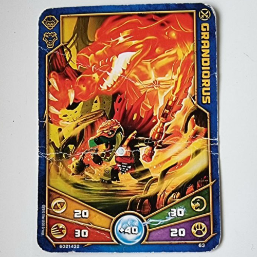 Trading Card, Legends of Chima Deck #1: 63 [Grandiorus] [Keine Farbe/Beliebige Farbe]