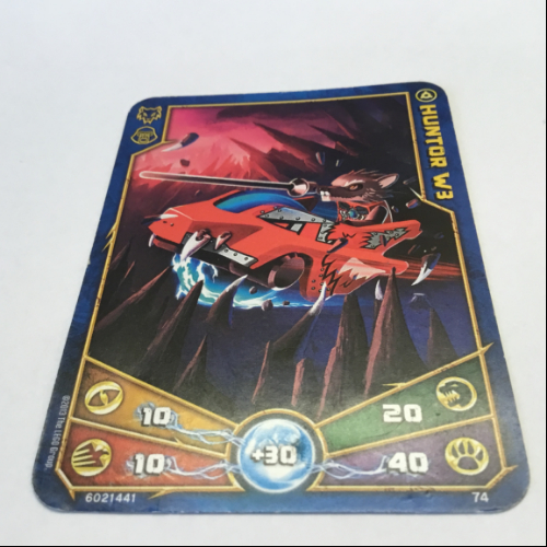Trading Card, Legends of Chima Deck #1: 74 [Huntor W3] [No Color/Any Color]