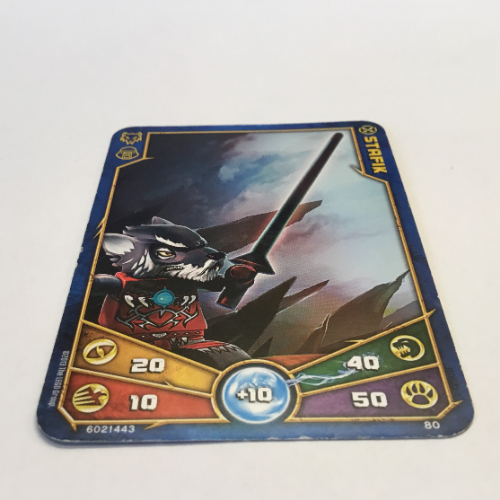 Trading Card, Legends of Chima Deck #1: 80 [Stafik] [No Color/Any Color]