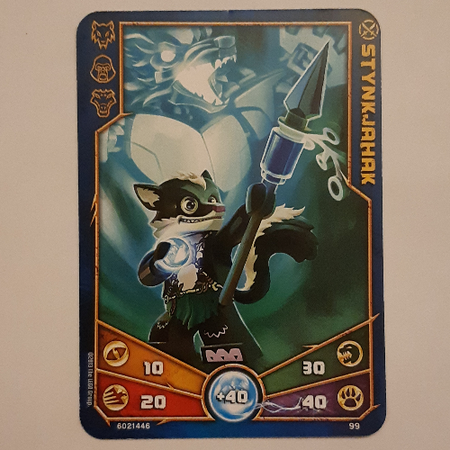 Trading Card, Legends of Chima Deck #1: 99 [Stynkjahak] [No Color/Any Color]
