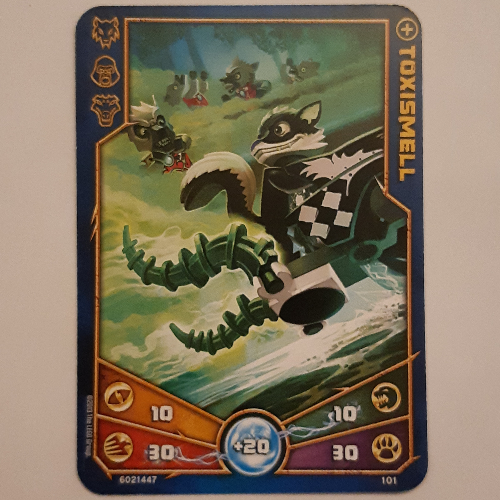 Trading Card, Legends of Chima Deck #1: 101 [Toxismell] [Keine Farbe/Beliebige Farbe]