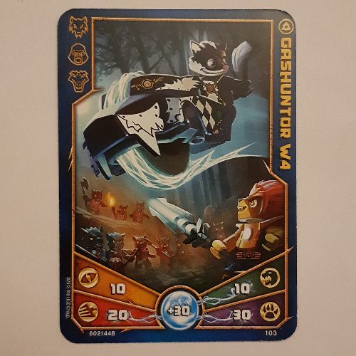 Trading Card, Legends of Chima Deck #1: 103 [Gashuntor W4] [Keine Farbe/Beliebige Farbe]