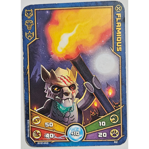 Trading Card, Legends of Chima Deck #1: 82 [Flamious] [Keine Farbe/Beliebige Farbe]