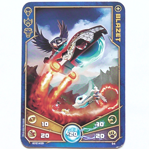 Trading Card, Legends of Chima Deck #1: 94 [Blazet] [No Color/Any Color]