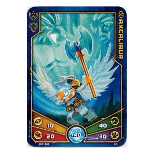 Trading Card, Legends of Chima Deck #1: 89 [Axcalibur] [No Color/Any Color]