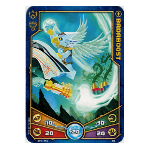 Trading Card, Legends of Chima Deck #1: 91 [Badaboost] [Keine Farbe/Beliebige Farbe]