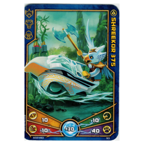 Trading Card, Legends of Chima Deck #1: 93 [Shreekor 375] [No Color/Any Color]