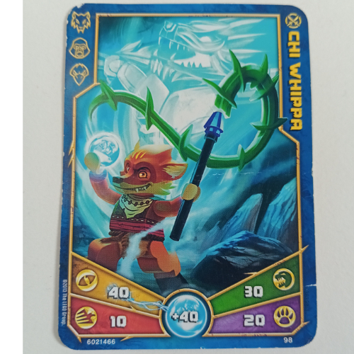 Trading Card, Legends of Chima Deck #1: 98 (Chi Whippa) [No Color/Any Color]