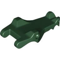 Animal Body Part, Alligator / Crocodile / Dragon Upper Jaw / Dinosaur Tongue Dunkelgrün