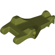 Animal Body Part, Alligator / Crocodile / Dragon Upper Jaw / Dinosaur Tongue Olive Green