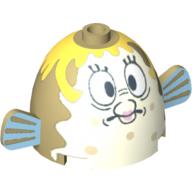 Body Pufferfish with Mrs. Puff Print (SpongeBob) Beige