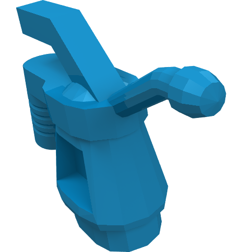 Tool Oil Can [Ribbed Handle] Dark Azure