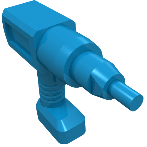 Tool Drill / Impact Wrench, Cordless Electric Dark Azure