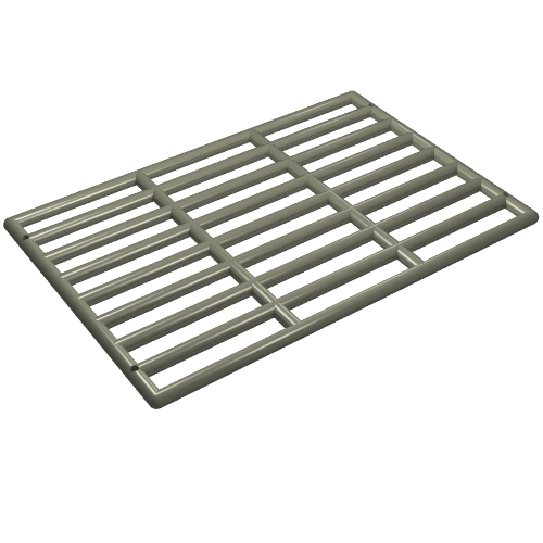 Bar 9 × 13 Grille Dark Gray