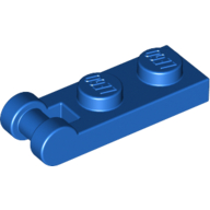 Plate Special 1 × 2 with Handle on End [Closed Ends] Blue