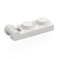 Plate Special 1 × 2 with Handle on End [Closed Ends] White