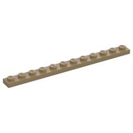 Plate 1 × 12 Dark Tan