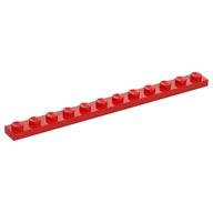 Plate 1 × 12 Red