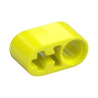 Technic Beam 1 × 2 Thick with Pin Hole and Axle Hole Vibrant Yellow