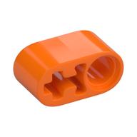 Technic Beam 1 × 2 Thick with Pin Hole and Axle Hole Orange