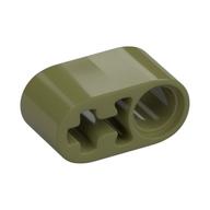 Technic Beam 1 × 2 Thick with Pin Hole and Axle Hole Olive Green