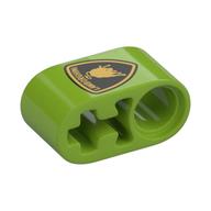 Technic Beam 1 × 2 Thick with Pin Hole and Axle Hole with Lamborghini Symbol print Limette
