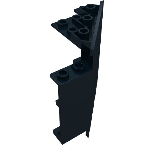 Panel 6 × 6 × 6 Corner with Arched Window Black