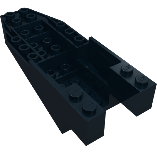 Brick Wedged, Sloped Inverted 11 × 4 × 2 2/3 Cockpit