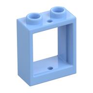 Window 1 × 2 × 2 Flat Front Bright Light Blue