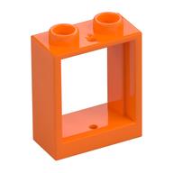 Window 1 × 2 × 2 Flat Front Orange