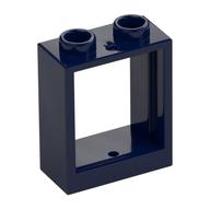 Window 1 × 2 × 2 Flat Front Dark Blue