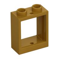 Window 1 × 2 × 2 Flat Front Pearl Gold