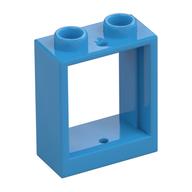 Window 1 × 2 × 2 Flat Front Dark Azure