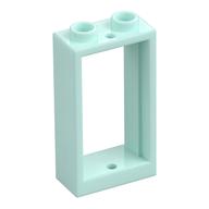 Window 1 × 2 × 3 Flat Front Light Aqua