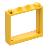 Window 1 × 4 × 3 without Shutter Tabs Yellow