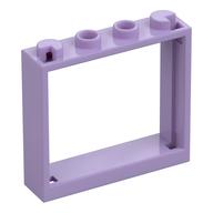 Window 1 × 4 × 3 without Shutter Tabs Lavender