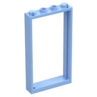 Door Frame 1 × 4 × 6 Type 2 Bright Light Blue