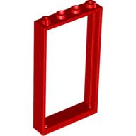 Door Frame 1 × 4 × 6 Type 2 Red