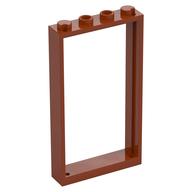 Door Frame 1 × 4 × 6 Type 2 Dark Orange
