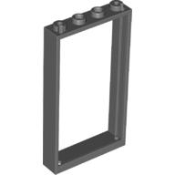 Door Frame 1 × 4 × 6 Type 2 Dark Bluish Gray