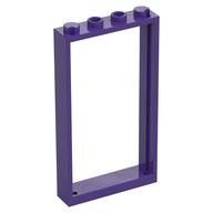 Tür Rahmen 1 × 4 × 6 Typ 2 Dunkellila