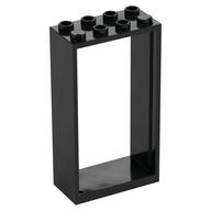 Door Frame 2 × 4 × 6 Black