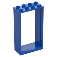 Tür Rahmen 2 × 4 × 6 Blau